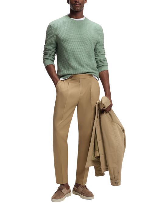 Maglione in cotone strutturato Hugo Boss | 50545283373